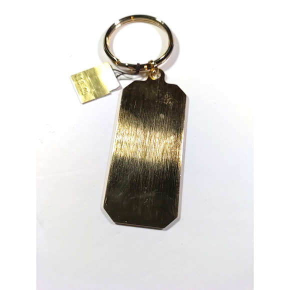 Swank Keychain Vintage 1984 L, A, Is A Winner Blue Gold Tone Wind Surfing - Picture 6 of 6